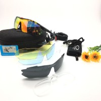 kacamata cowok cewek oakley quantum 5 lensa free box fullset oakley