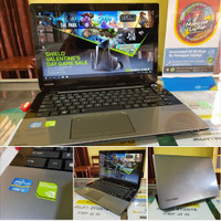 laptop seken TOSHIBA L40-A GOLDEN ALMUNIUM TOUGH SERIES