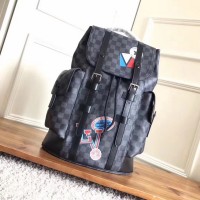 Tas LV Louis Vuitton Backpack Christopher American Cup Edition
