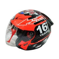 KYT Galaxy Slide Assen GP Race Circuit Helm Half