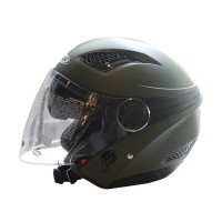 Zeus ZS-610 Helm Half Face - Flat
