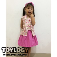 Kebaya Anak - Grow Baju dan Rok Setelan Anak Jelantik- Uk XL