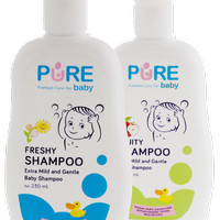 Shampoo FRUITY Pure Baby Shampo Bayi 230ml