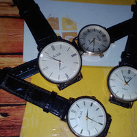 Jam Tangan Wanita Merk Alba Kulit Black Leather