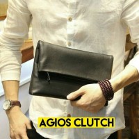 WSF4 Clutch dompet tas tangan pria impor ISHIYA AGIOS