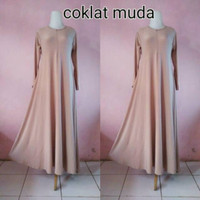 Gamis Jersey Polos