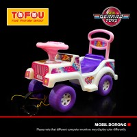 Mainan Anak Mobil Dorong Lokal Jeep Barbie White Murah