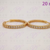 Jual Yaxiya (cincin gelang kalung liontin) anting perhiasan imitasi gold18k Murah