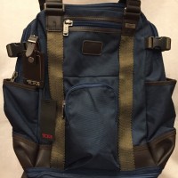 Tas Ransel TUMI Alpha Bravo Lejeune Backpack Tote-navy blue-ORIGINAL