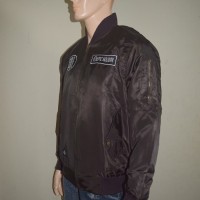 jaket bomber pria bomber coklat tua distro epic holiday original