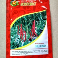 1 Pack 5 GRam Benih Bibit Cabe Cabai Keriting Hellboy Jawara