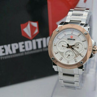 JAM TANGAN EXPEDITION LADIES E6606 ORIGINAL SILVER