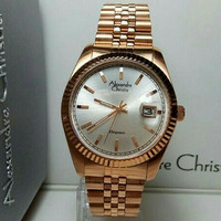 JAM TANGAN ALEXANDRE CHRISTIE AC 5001 PRIA ROSEGOLD ORIGINAL TERBARU