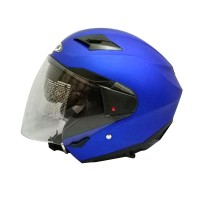 Zeus ZS-611 Solid Helm Half Face - Flat Yamaha