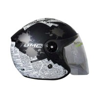 BMC Hot News Helm Half Face - Black