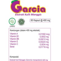 GARCIA Ekstrak Kulit Manggis Produk Herbal Dengan 75 Manfaat Kesehatan