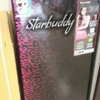 SHARP Kulkas SJ X165 MG SJ165MG 1 pintu Shine Glamour Design