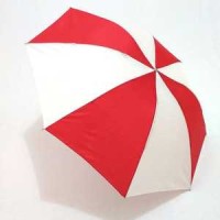 A23492 payung Lipat 3 Merah putih