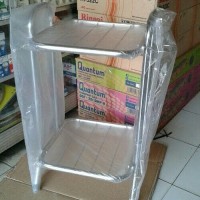 meja dispenser 2tingkat,kaki dispenser