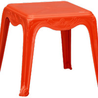 (Kursi & Sofa) MEJA TERAS TAMAN SEGI NAPOLLY PLASTIK CW103 BIG 4343