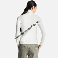BAJU WANITA BAJU ATASAN KAOS UNIQLO HEATTECH FLEECE TURTLE NECK LENGAN