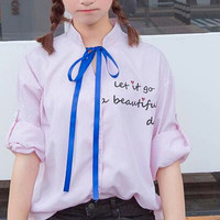 BAJU TERMURAH BAJU WANITA Kemeja / Blouse wanita lengan panjang atasan