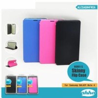 Leather Case Flip Cover Norris skinny Ahha Samsung Galaxy Note 4 MURA