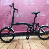 UNITED LIPAT 16 INCHI TRIFOLD SEPEDA LIPAT FOLDING BIKE