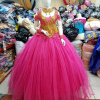 Gaun Kebaya Tutu Pengantin Wanita