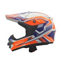 Cargloss MXC Pro Racing Helm Motocross - Orange SP Whity