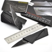 Pisau Lipat Mini kecil Kartu ATM Credit Card Sinclair knife Stainless