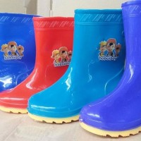 TERBARU Sepatu Boots Boot Anak Kids Shoes Karet Rubber Jelly Anti Ai