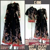 Super Sale COUPLE SETELAN GAMIS SARIMBIT BATIK PEKALONGAN Mumer