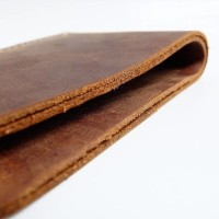 Jual Dompet Pria Kulit Asli Handmade Simple Vintage Retro Diskon