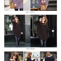 MODEL BAJU TERBARU 2018 Kaos Panjang / Baju Atasan Wanita Ballon Long
