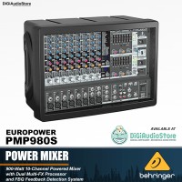 Behringer Europower PMP980S 10 Channel Power Amplifier Mixer Original