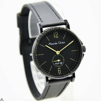 Jam Tangan Wanita Ladies Cewek Alexandre Christie Kulit AC 8458LB Ori