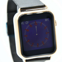 jam tangan digitec touchscreen original dg3059 model apple black rose