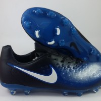 Sepatu Bola Nike Magista Opus 2 Hitam Biru FG Replika Impor