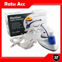 Setrika Uap MINI - Setrika Lipat - Steam Iron Traveling
