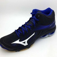 Sepatu Volley Mizuno Original Wave Lightning Z4 MID Black V1GA180582