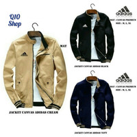 JAKET CANVAS KANVAS MAYER ADIDAS PREMIUM / JAKET PRIA WANITA DISTRO