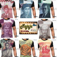 Jual Kaos 3D I IDR - MATA UANG I Promo Unik Murah dan Berkualitas Murah