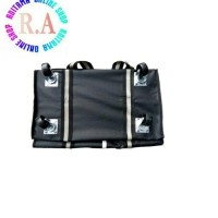 JUAL TAS BELANJA TROLLEY ELLE PARIS HITAM UKURAN JUMBO/SHOPPING BAG