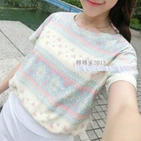 BAJU TERMURAH PROMO kaos atasan tees pakaian wanita gambar blouse