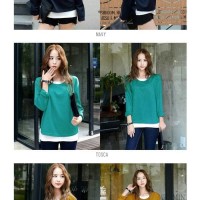KOAS WANITA TERBARU Baju Atasan Wanita JUMBO / Baju Jessica Double