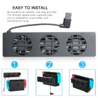 Jual Nintendo Switch Console Cooling Fan Dobe Original Stand Murah
