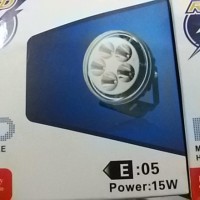 Lampu Led Tembak Sorot RTD E05 tembus kabut motor mobil akses B09 F210