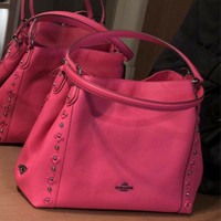 NWT PO TAS WANITA COACH EDIE 31 PINK ASLI ORIGINAL MURAH BRANDED
