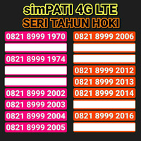 Jual Telkomsel Kartu Perdana Simpati 4G LTE Nomor Cantik 777 888 999 000 Murah